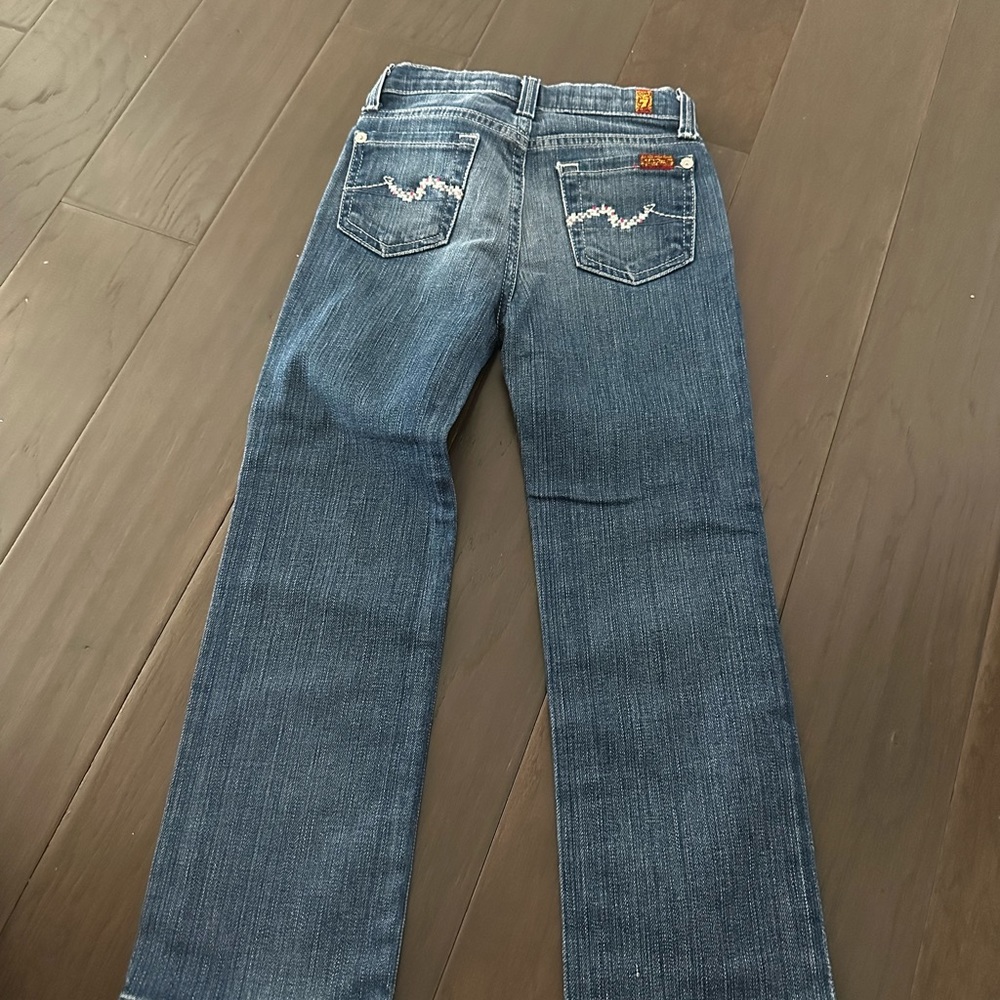 7 for all men kind kids straight jeans